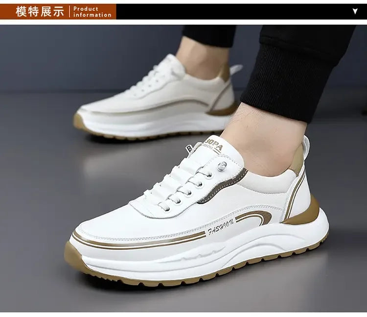 Flat shoes White Shoes Durable breathable abrasion resistance stainresistant sports leisure Soft elastic sole Support stability