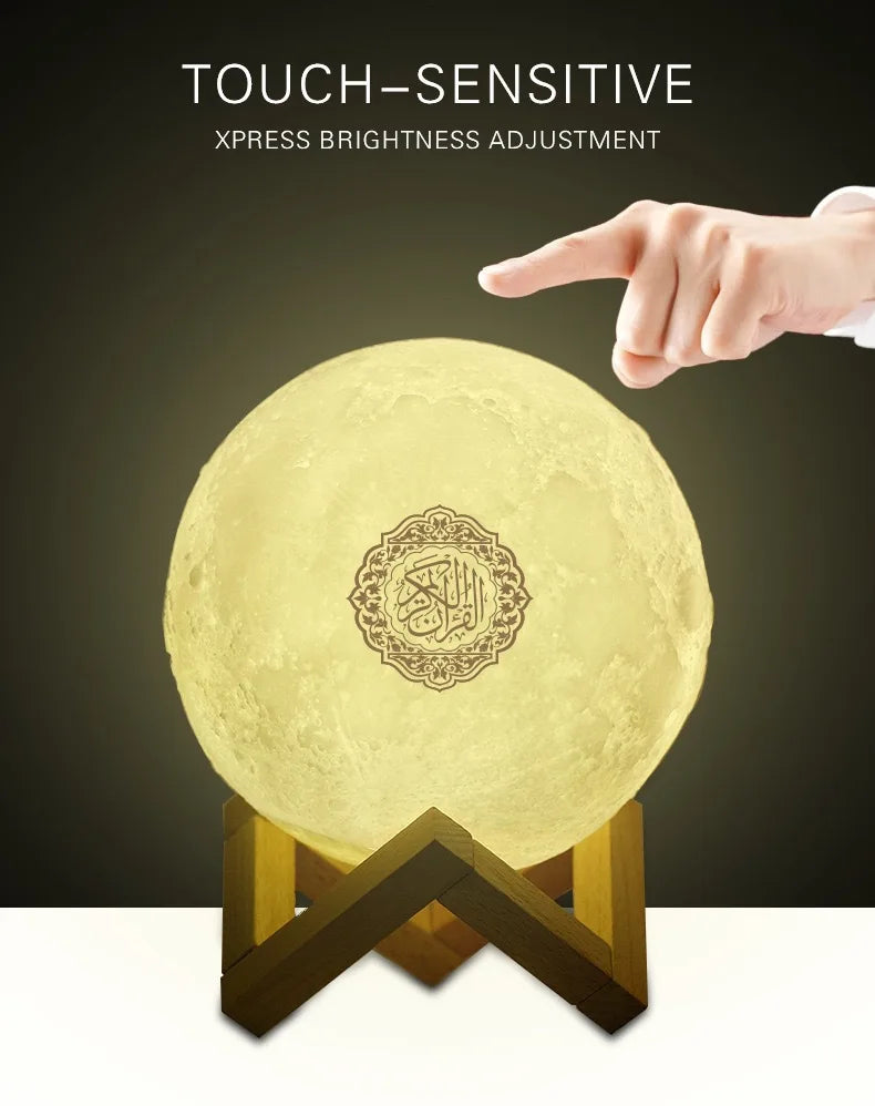Bright Quran Azan Muslim Koran Bluetooth Speaker Portable Night Light Holy Lamp Sound Box Music Wireless Caixa De Som Bocina Mp3
