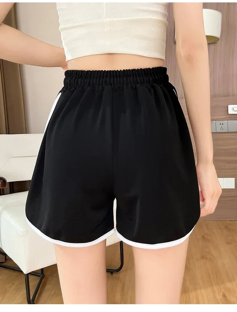Summer Girl Shorts Streetwear Female Women Fitness Joggers Sports Running Breathable Plus Size Short Pants