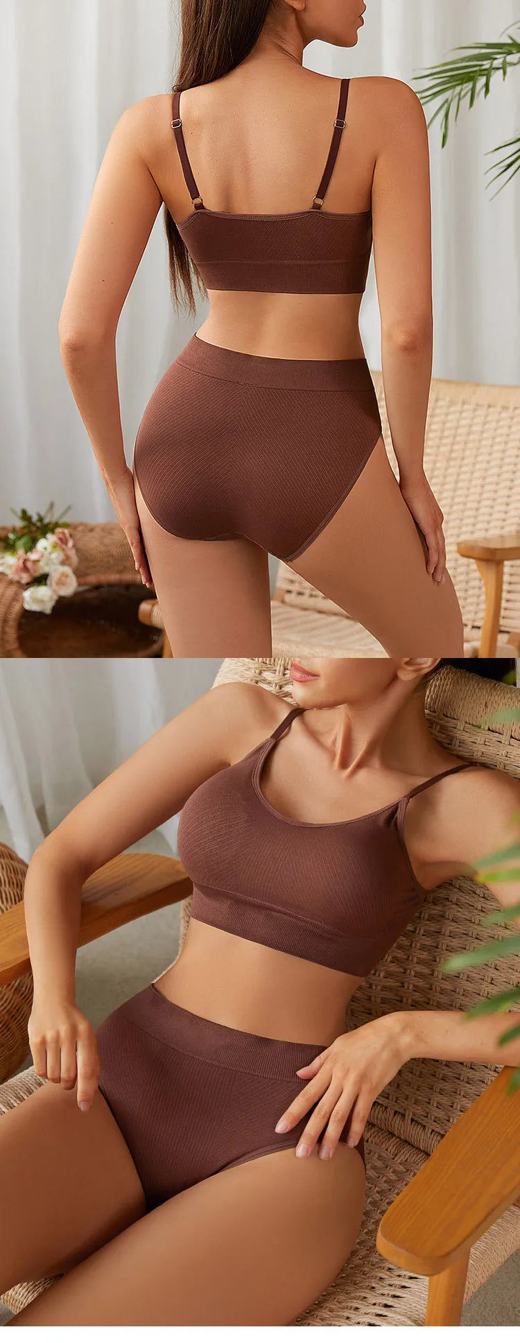 New Design Seamless Bra and Panties Underwear Set Conjuntos Interior Para Mujeres Seamless Bra And Panties Sets For Women