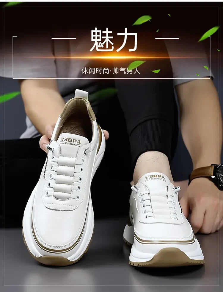 Flat shoes White Shoes Durable breathable abrasion resistance stainresistant sports leisure Soft elastic sole Support stability