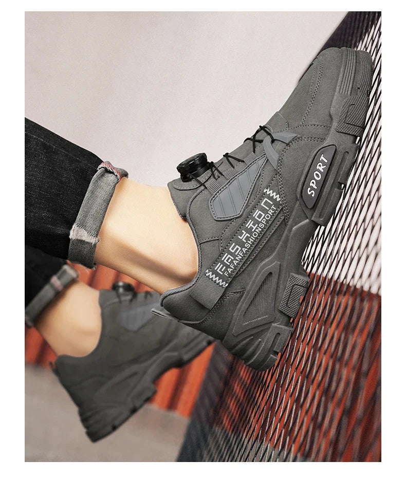 Men Sneakers Comfort Casual Shoes for Men Outdoors Non Slip Wear Resistant Mountain Climbing Shoe Zapatos Casuales Men Shoes