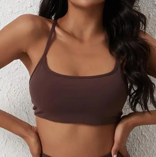 1/2PCS Fitness Cross Sport Bra Fitness Yoga Set Women High Waist Flare Leggings Female Workout Pant Tracksuit Gym Active Suits