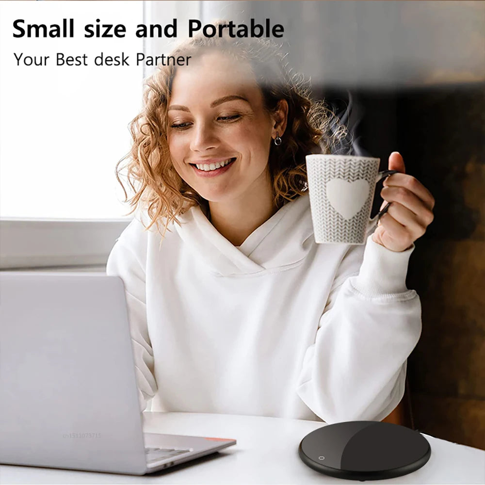 Cup Heater Mug Warmer USB Constant Warming Mat Coffee Milk Tea Water Heating Pad Electric Thermostatic Coaster Mini Cup Warmer