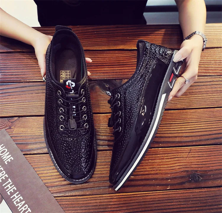Men's Shoes Soft Bottom Soft Leather Casual Shoes New Spring Trendy Design Men's Footwear Men's Sports Shoe Zapatos Para Hombre