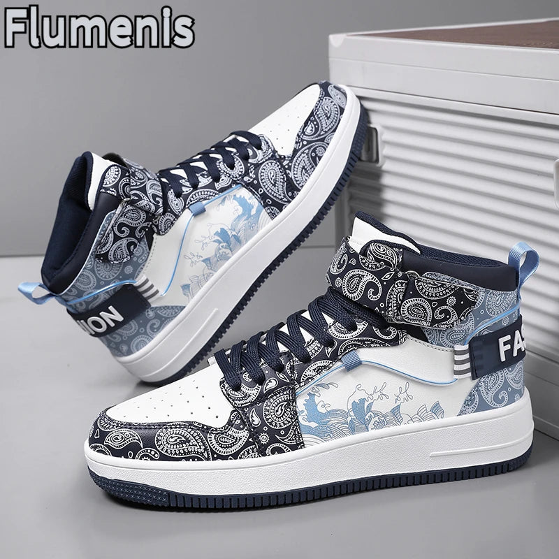 Men's sports shoes, retro star trend streetwear shoes, fashionable skateboarding shoes, couple sports casual shoes, tennis shoes