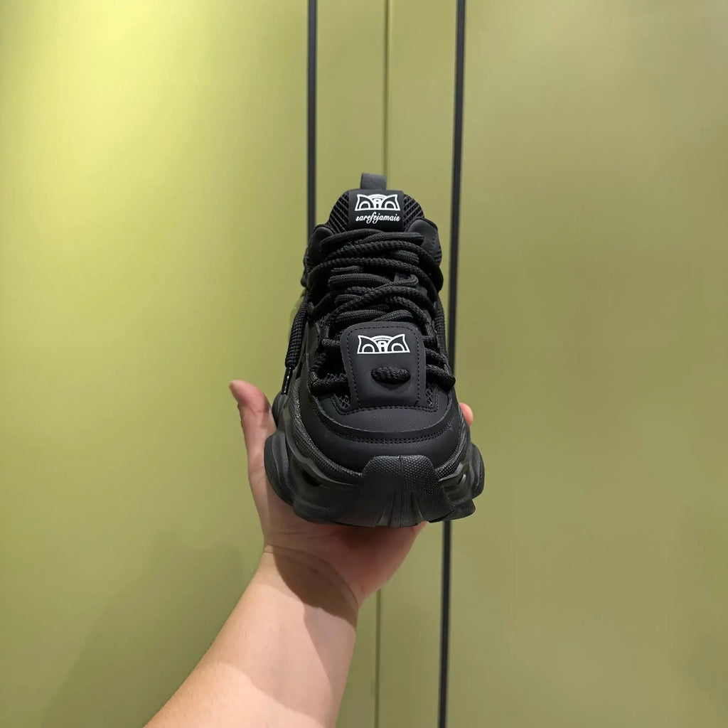 New Trendy Men's Shoes Thick Soled Tall Fashion Casual Shoes Comfortable Soft Soled Mountaineering Sports Shoes Sneakers Men