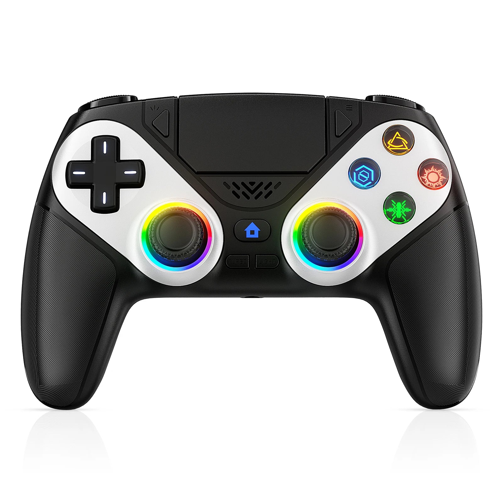 Bluetooth Gamepad For Playstation 5/Ps5 Wireless Controller Pc Console Controller With Turbo Dual Sense Vibrate Programming