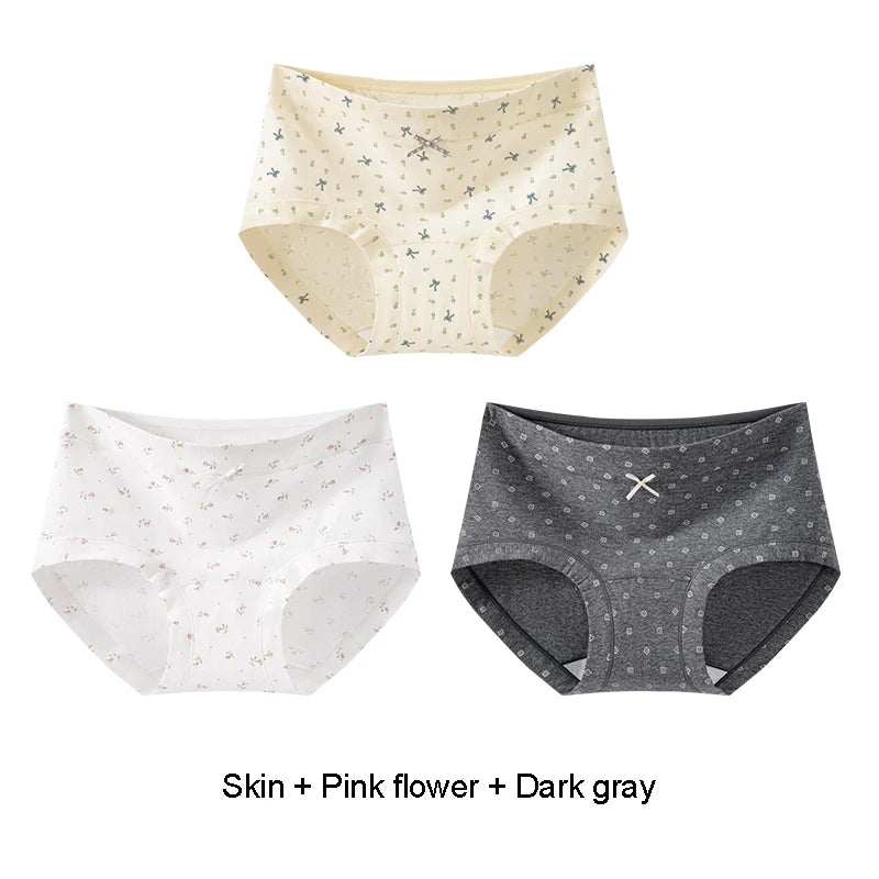 Belly Reducing Panties Set Pack Fashion Briefs Panties Women Sports Breathable Women's Cotton Briefs Fancy Underwear Lady Sexy