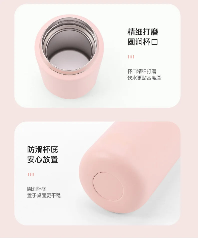 Ceramic Inner Capsule Cup High Quality Stainless Steel Travel Mug Thermal Coffee Cup