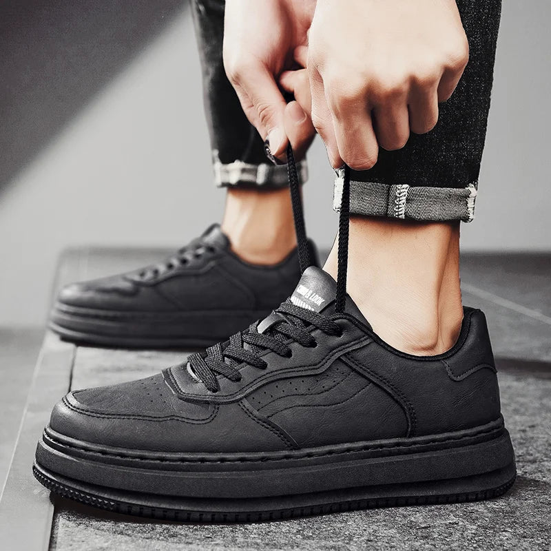 Men'S Casual Flat Shoes With Soft Sole Anti Slip Breathable Lightweight Outdoor Fashion Walking Shoes Youth Sports Shoes 39-44