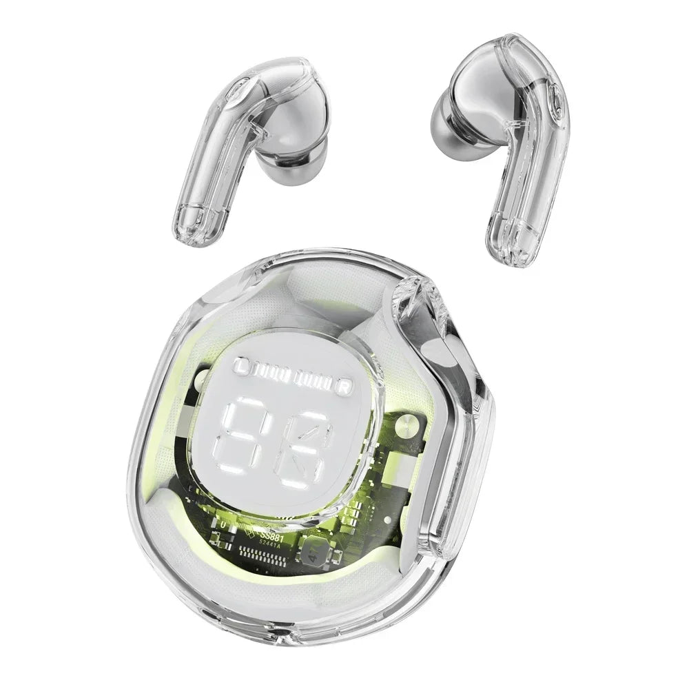 NEW Wireless Bluetooth Headset Wireless Headphones LED Power Digital Display Stereo Sound Wireless apply to smartphones