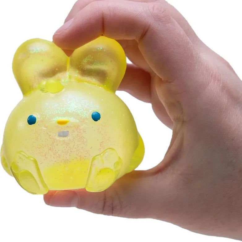 NeeDoh Jelly Hops Scented Squish Bunnies, Soft Sensory Fidget Toy, Perfect Easter Gift & Stress Relief Toy