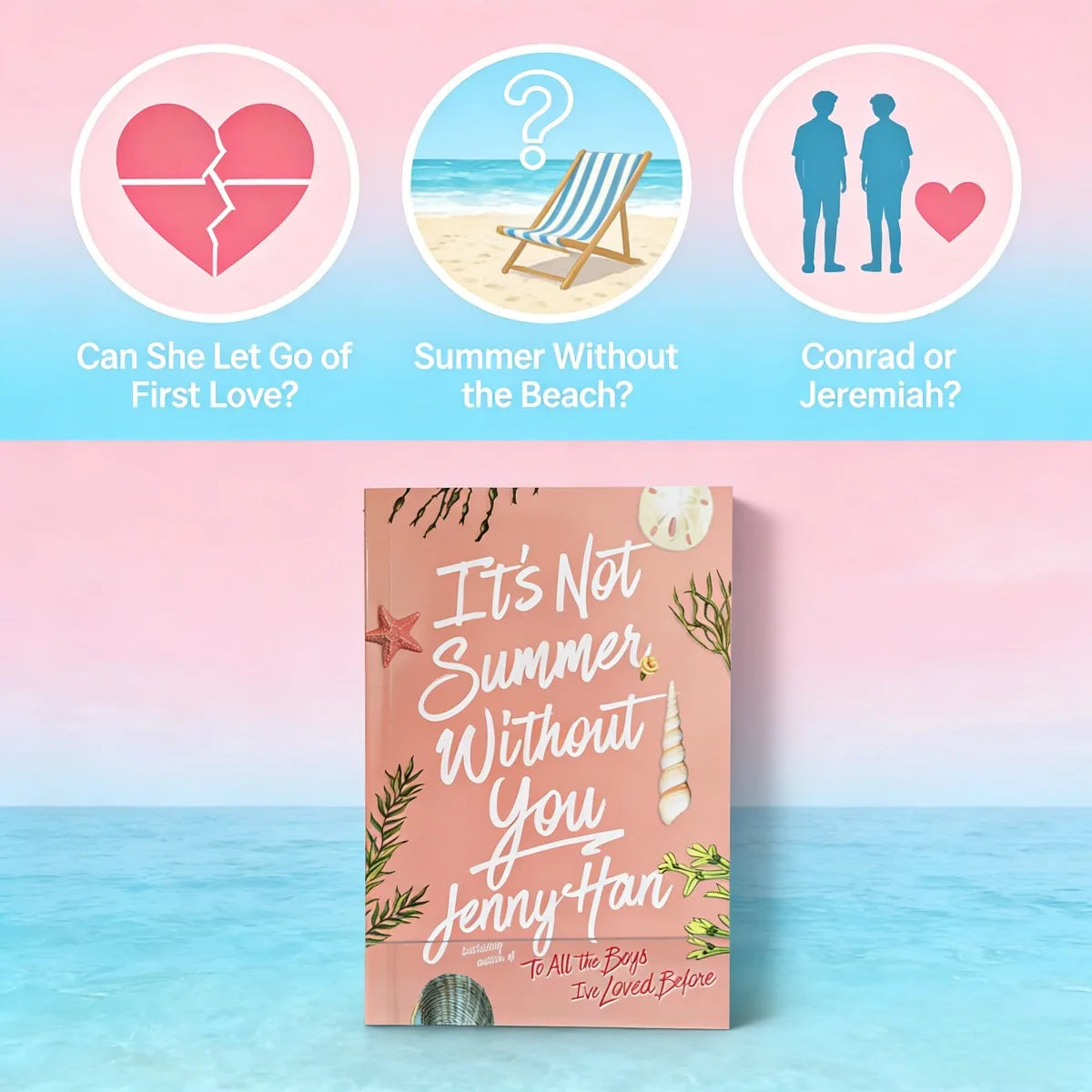 It's Not Summer Without You By Jenny Han - Summer Romance Young Adult Fiction Love Story Book