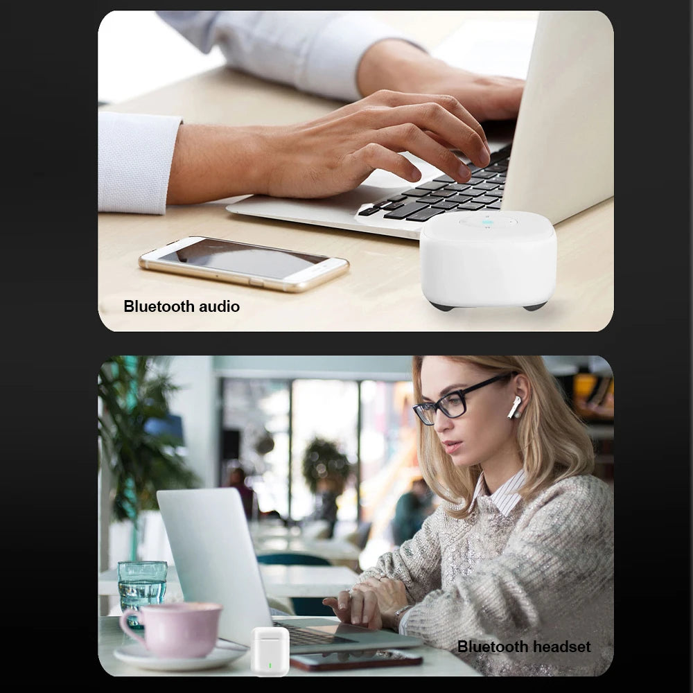USB Bluetooth 6.0 Adapter Bluetooth5.4 Transmitter Receiver for Wireless Keyboard Mouse Audio Wireless USB Adapter for PC Laptop