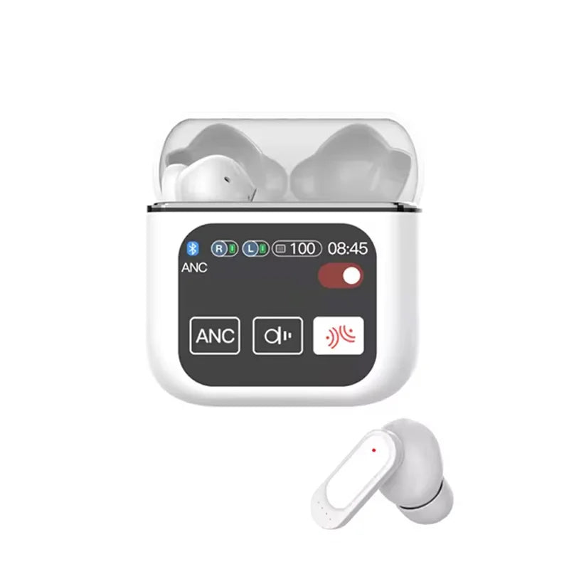 Bluetooth 5.4 Wireless Earphones LED Digital Display Gaming Headset Sport Headphones HiFi Sound Low Latency Earbuds