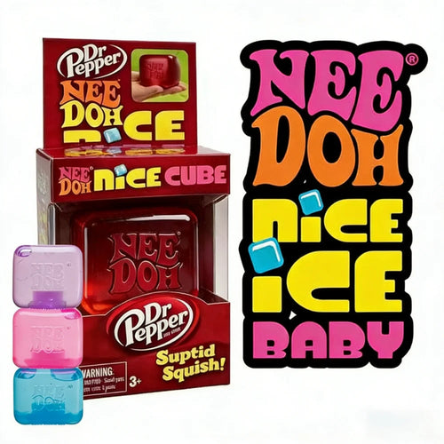 2026 NeeDOH Model Soft Squishy Toy  Nice Cube Sensory Stress Reliever Fidget Tool for Anxiety for Adults & Kids Premium in Stock