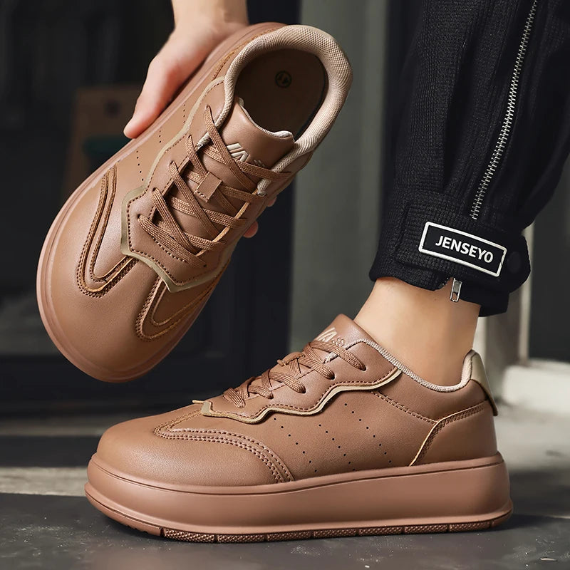 Outdoor Barefoot Shoes for Men Minimalist Comfortable Zero Soles Wide Toe Walking Shoes Platform Casual Sneakers Board Footwear