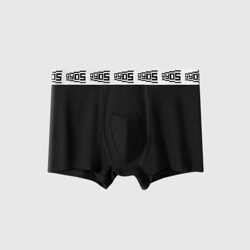 Lingerie Mesh Men's Flat Panties Mid Waist Ice Silk Shorts Boxers Traceless Underpants Seamless Briefs Gift