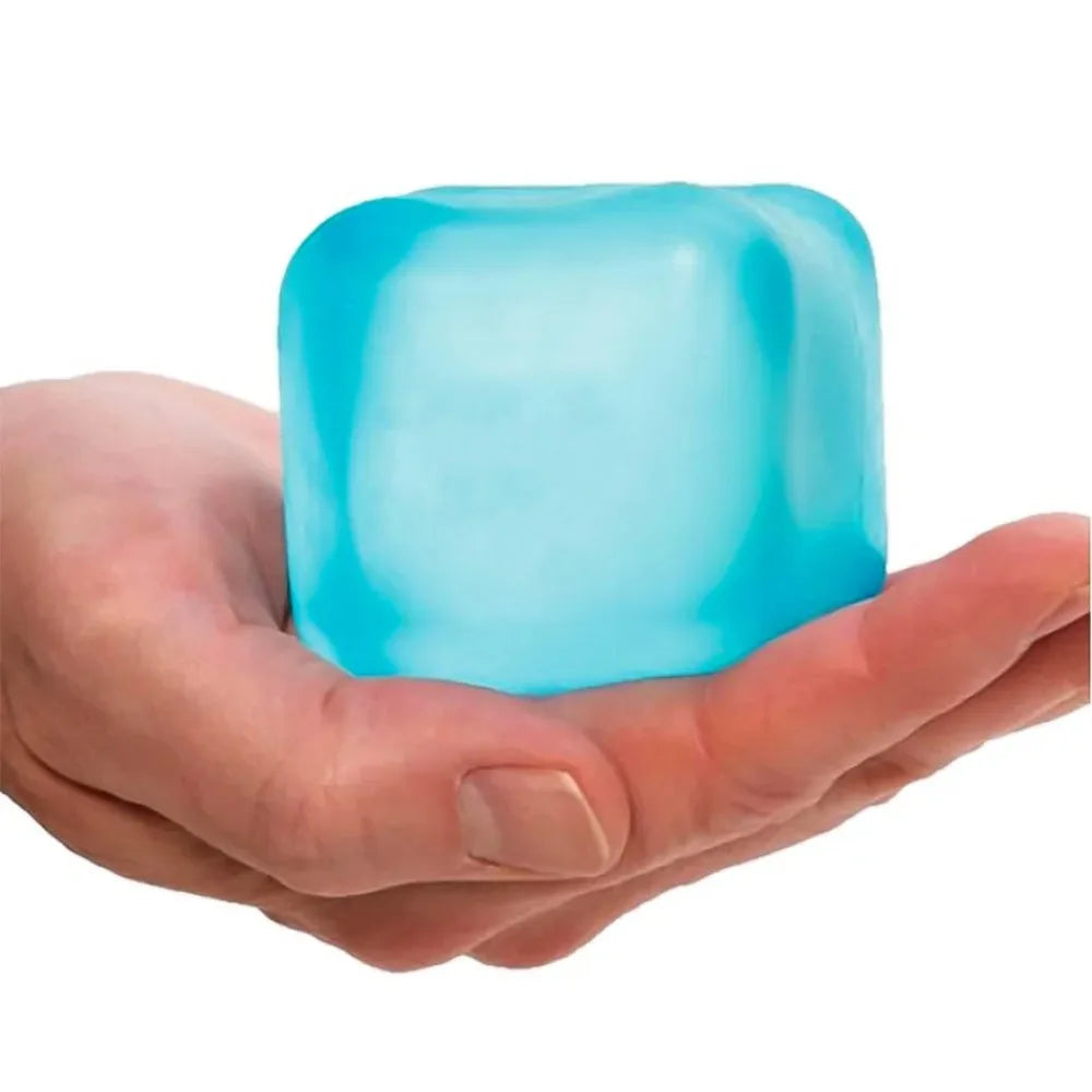 IN Stock NEW HOT Needoh Nice Cube Sensory Stress Reliever Fidget Tool for Anxiety & Focus Desk Sensory Cube for Adults & Kids