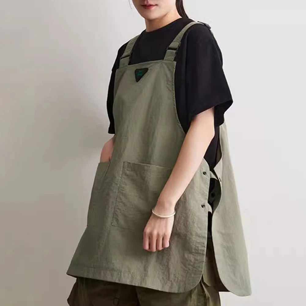 Waterproof Outdoor Barber, Coffee Shop, Catering Workwear Apron, Unisex Household Kitchen Workwear Home Cleaning