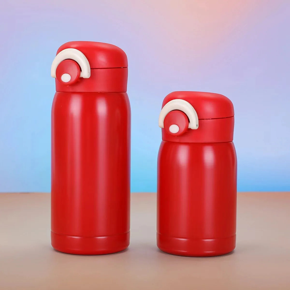 350ml/220ml Mini Thermos Cup Pocket Cup Stainless Steel Thermal Coffee Mug Vacuum Flask Insulated Hot Water Bottle Kids Gift
