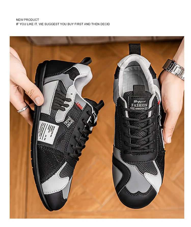 Men's Sports Shoes 2025 Autumn New Fashion Lightweight Wear-Resistant Casual Shoes Comfortable Non Slip Outdoor Running Shoes