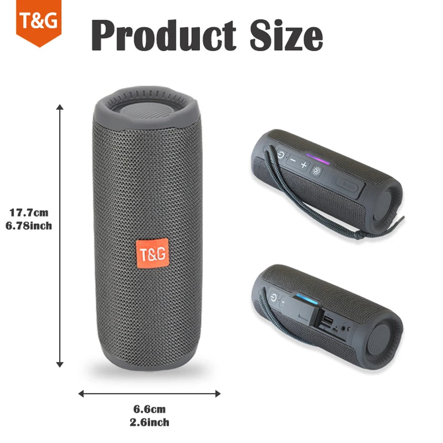 Wireless Bluetooth Speaker Portable Blutooth Radio FM Subwoofer Music Sound Box For Blootooth Audio Hand Free Baffe Caixa De Som