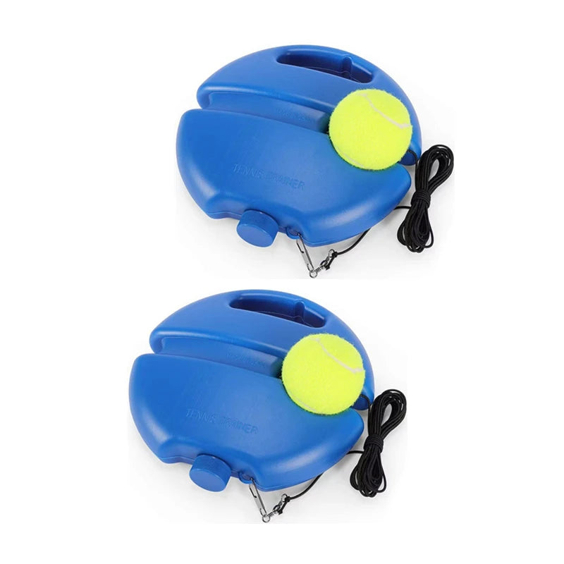1 Set Tennis Trainer With Tennis Bounce Ball And Practice Ropes, Suitable For Indoor Outdoor Tennis Training