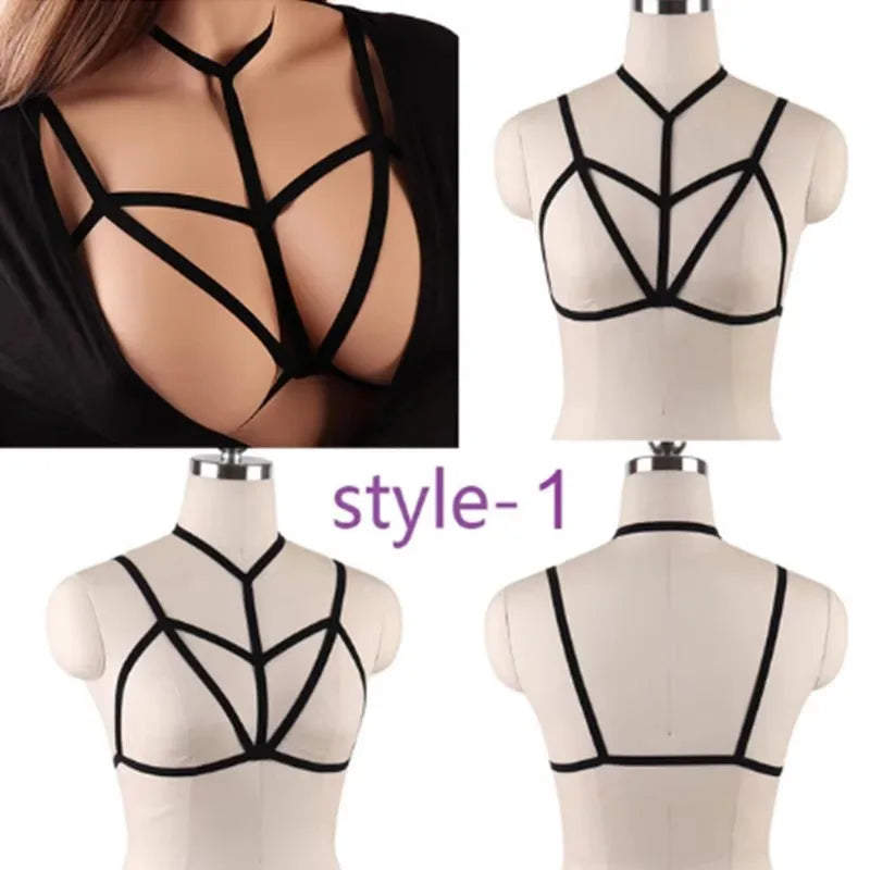 Lingerie Straps For Women  Handmade Hollow Elastic Harness Fashion Bra Accessory For Daily And Party Wear Underwear