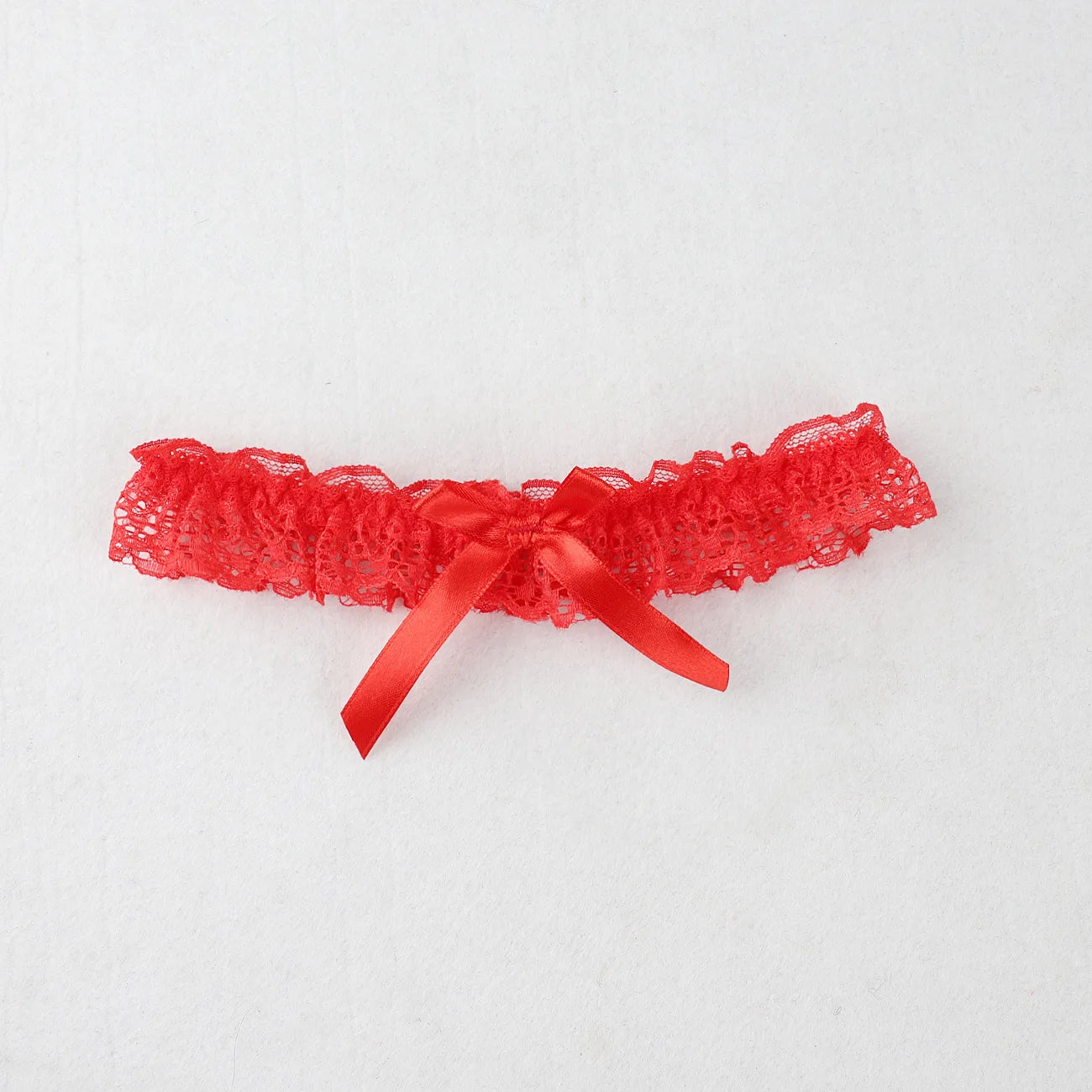 Lingerie Wedding Gift Party Bride Wedding Leg Flower Sexy Lace Elastic Leg Garter Belt With Ribbon Bow Suspender Thigh Harness