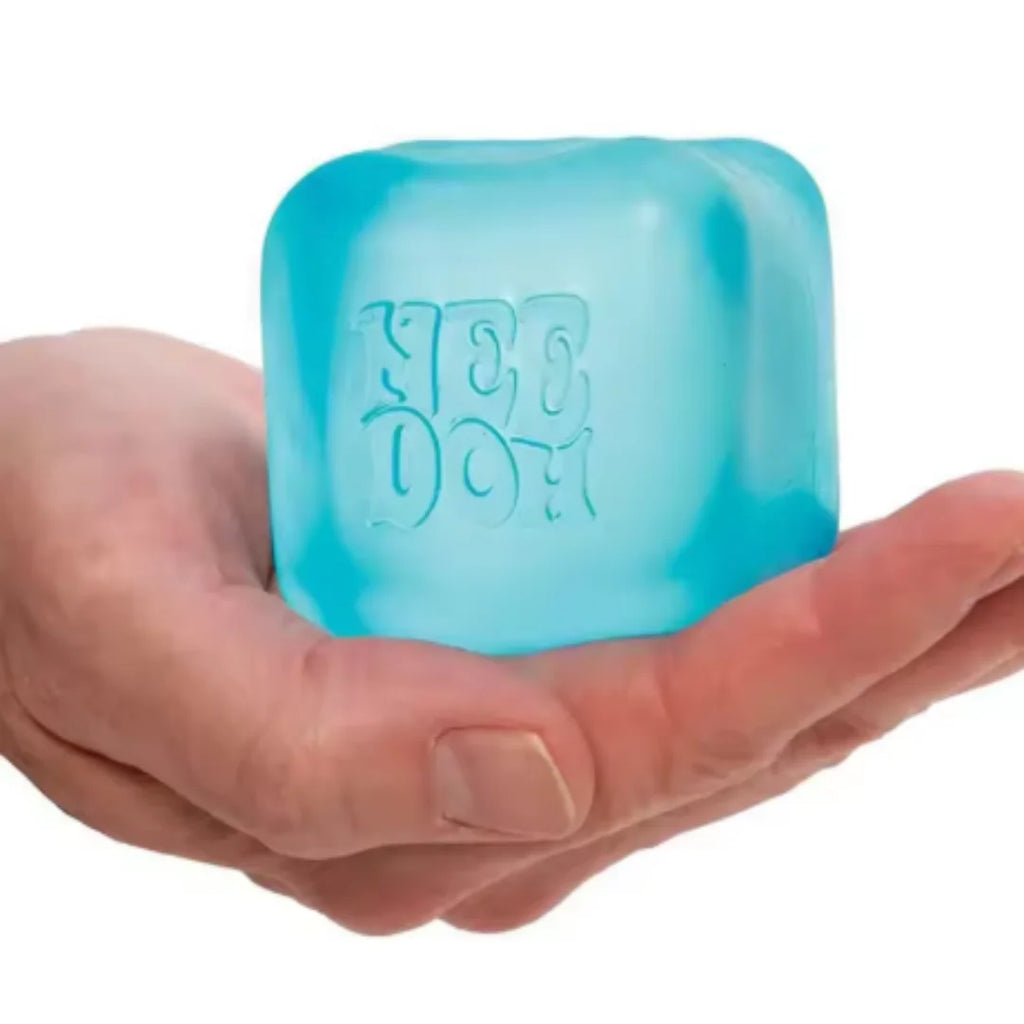 Needoh Nice Cube Sensory Stress Reliever Fidget Tool for Anxiety & Focus Desk Sensory Cube for Adults & Kids