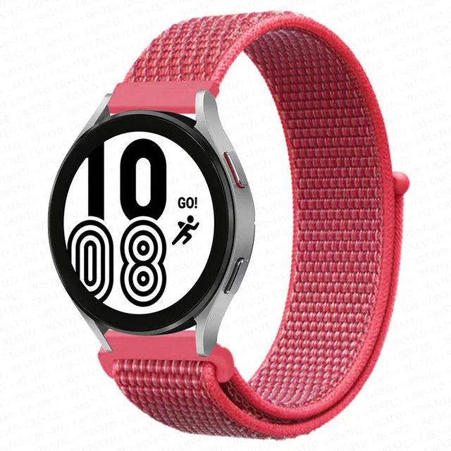 22mm 20mm Band for Samsung Galaxy Watch 7 FE 4 6 classic 5 Pro 3 active 2/correa Nylon Bracelet Huawei watch GT 2 3 pro 4 strap