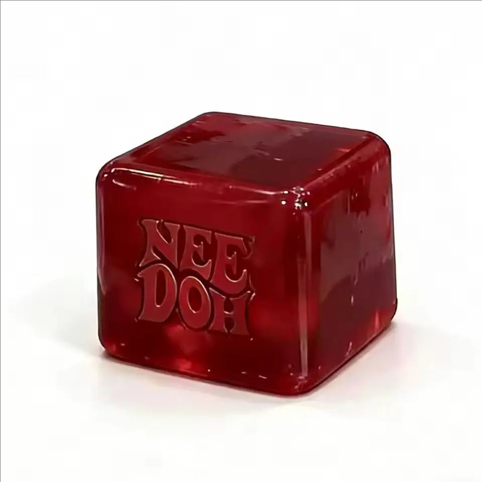 Hot Needoh Nice Cube Sensory Stress Reliever Fidget Tool for Anxiety & Focus Desk Sensory Cube for Adults & Kids