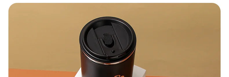500ml Double Wall Stainless Steel Thermos Cups with Straw Insulated Thermal Mug Vacuum Flasks Coffee Travel Drinks Water Bottle