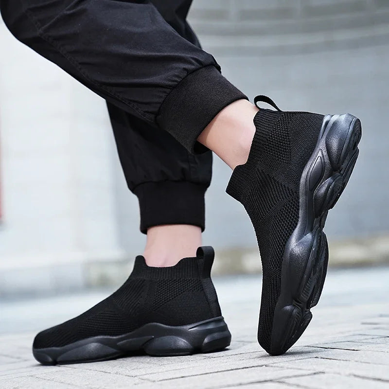 Brands Wide-Footed Luxury Shoe Man Mocassin Basket Summer Husband Tennis Shoes Men's Winter Sneakers Sock Women's Sports Shoes