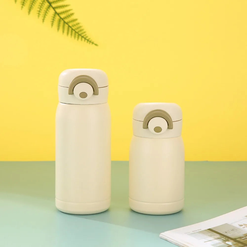 Mini Thermos Cup 220ml/320ml Stainless Steel Thermal Pocket Cup Coffee Mug Vacuum Flask Insulated Hot Water Bottle Kids Gift