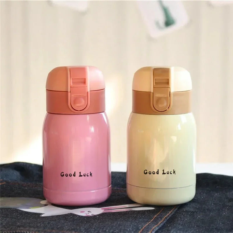 Mini Thermos Cup 200ml/360ml Pocket Cup Thermal Coffee Mug Stainless Steel  Vacuum Flask Insulated Hot Water Bottle Kids Gift