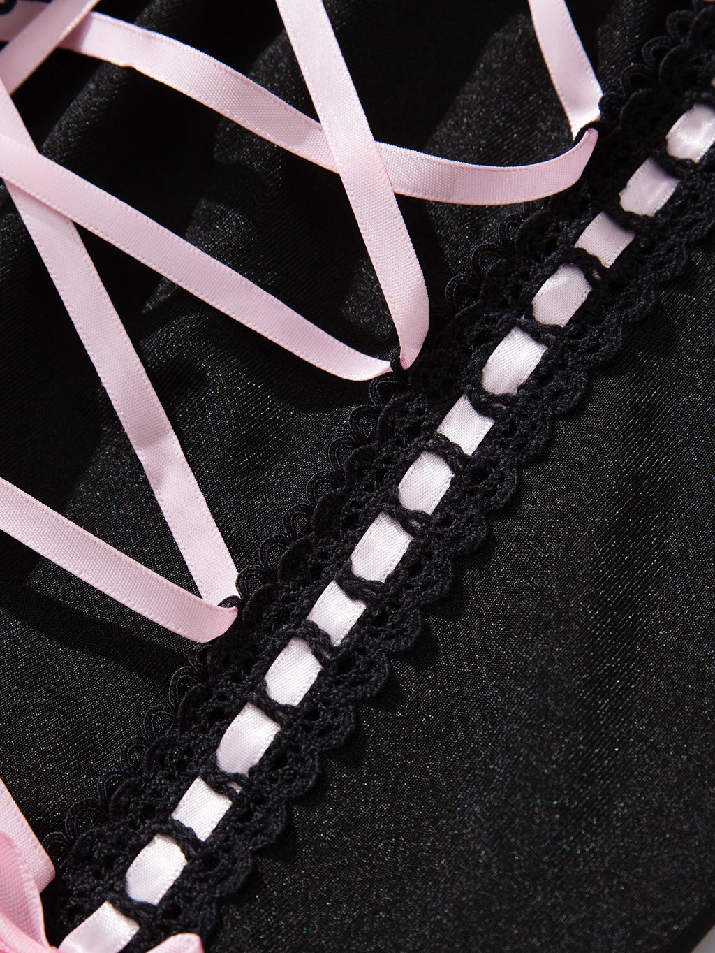 Women's Sexy Bra Set Erotic Underwear Set Porno Lingerie Lace Bralette Bra and Panty Garter Set Sex Hot Erotic Sleepwear