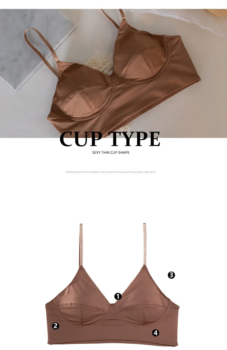 Women Casual Bra Set Elegant Ladies Plain Daily Lingerie Set Ladies Stretch Ventilate Bra and Panty Set Ladies Underwear