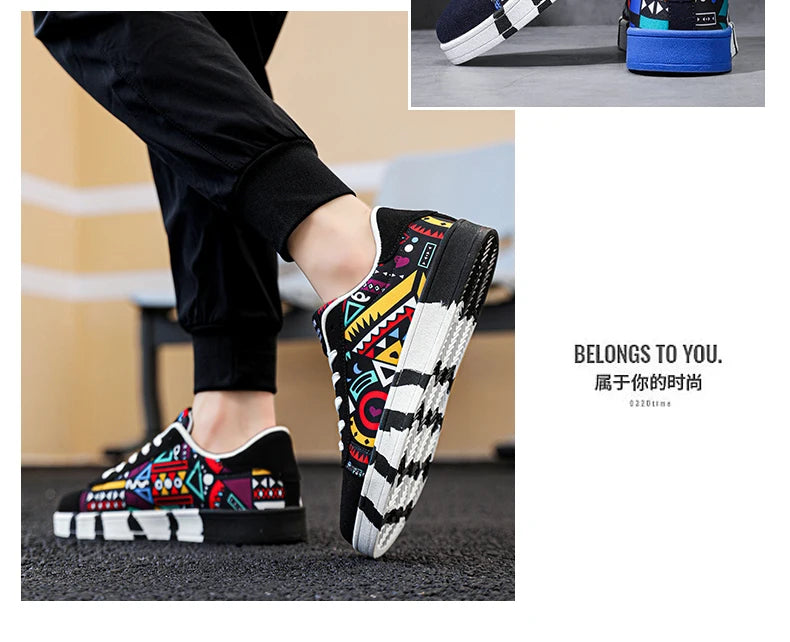 Men Flat Bottomed Shoes Fashion Popular with Colorful Outdoor Sneakers That Comfort Non Slip High-quality Fitness Leisure Shoes