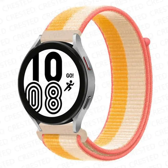 22mm 20mm Band for Samsung Galaxy Watch 7 FE 4 6 classic 5 Pro 3 active 2/correa Nylon Bracelet Huawei watch GT 2 3 pro 4 strap