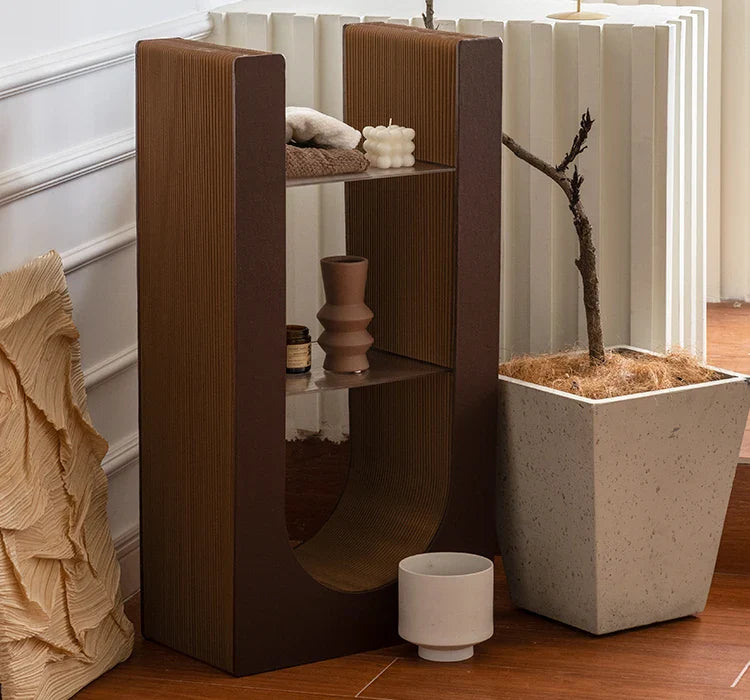 Folding paper sofa side cabinet small coffee table light luxury home creative mini side table bedside shelf small table 거실테이블