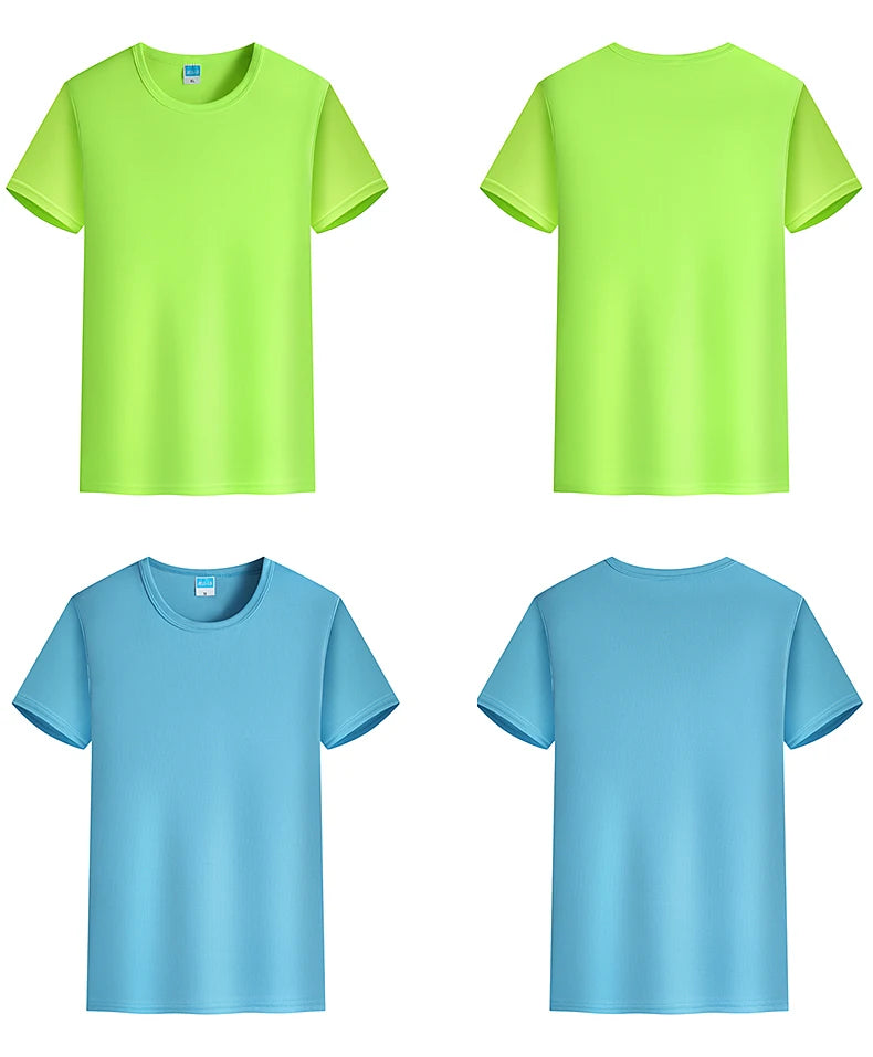 Summer T Shirt For Boys Quick Drying Running Print Design Logo Short -Sleeve Tops Children Letter Print 6 8 12 16 Years