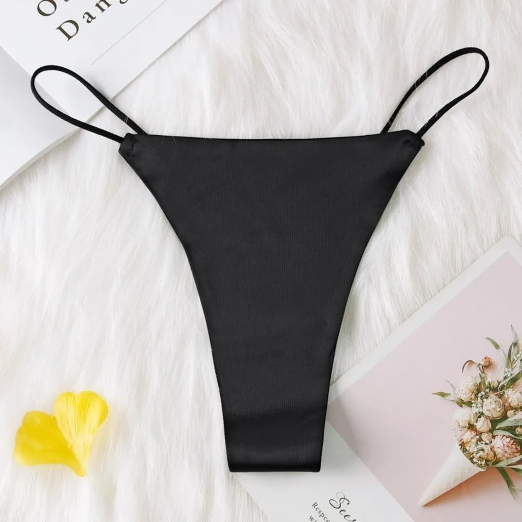 ZXYOUPING Women Bra and Panty Set, Front Button Push-up Bra, Sexy Thong Underwear Set, Seamless Bra and Panty Set Without Wires
