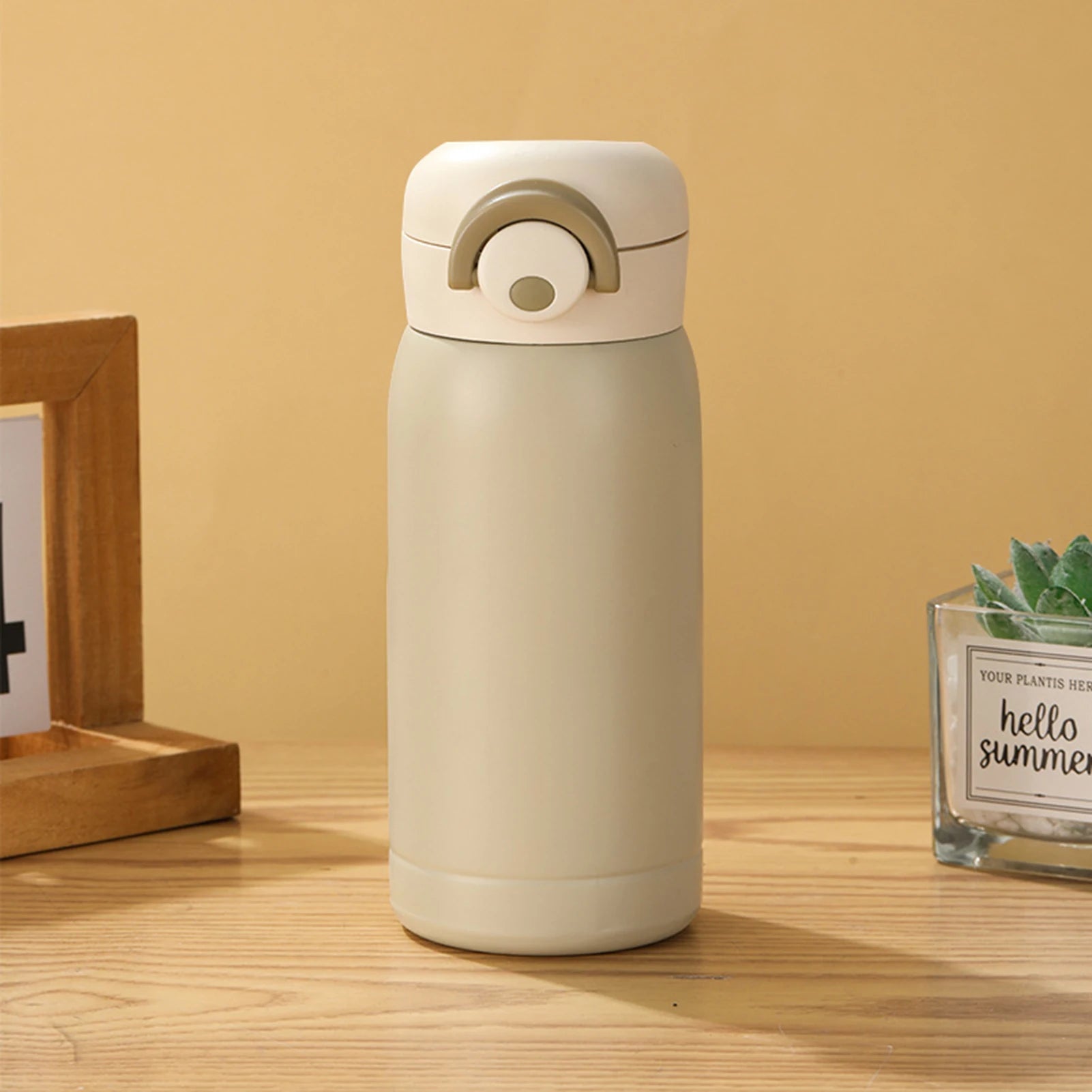 Mini Thermos Cup 220ml/350ml Pocket Cup Stainless Steel Thermal Coffee Mug Vacuum Flask Insulated Hot Water Bottle for Winter