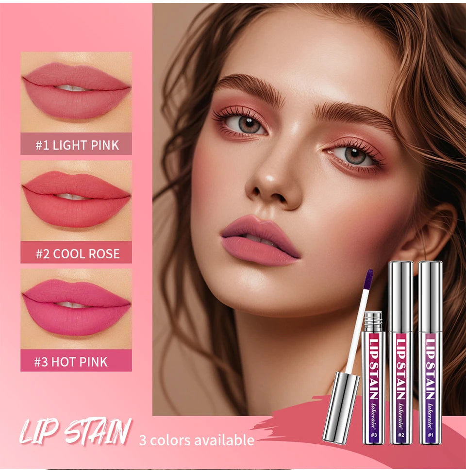 Lakerain Peel Off and Reveal Lip Stain - Long Lasting, Waterproof Pink Lip Tint, Transfer Proof Natural Lip Stain