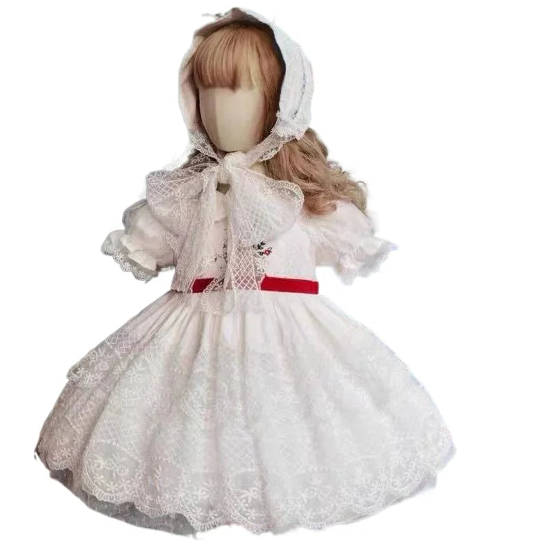 Summer Baby Girls Flower Girl Dresses  Kids Dresses for Girls Eid Dress for Party and Festival festival Fashion Sweet Clothes