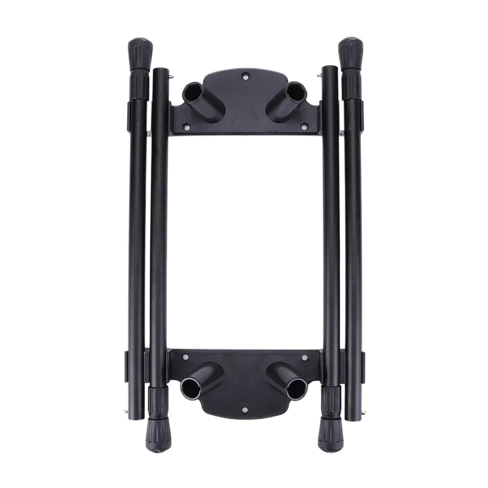 Folding Workbench Legs Metal Foldable Furniture Legs Adjustable Height Coffee Table Legs DIY Camping Equipment Outdoor Travel