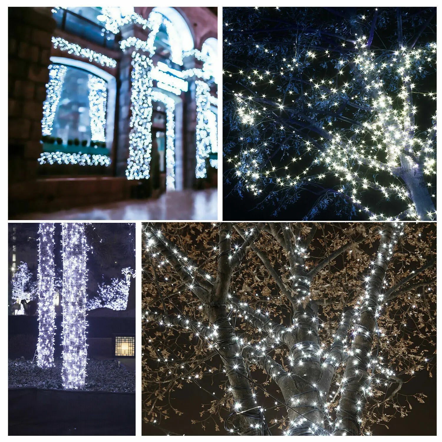 300LED Solar Christmas Lights Outdoor Waterproof 8 Modes Solar String Lights for Garden Xmas Decorations Starry Fairy Lights